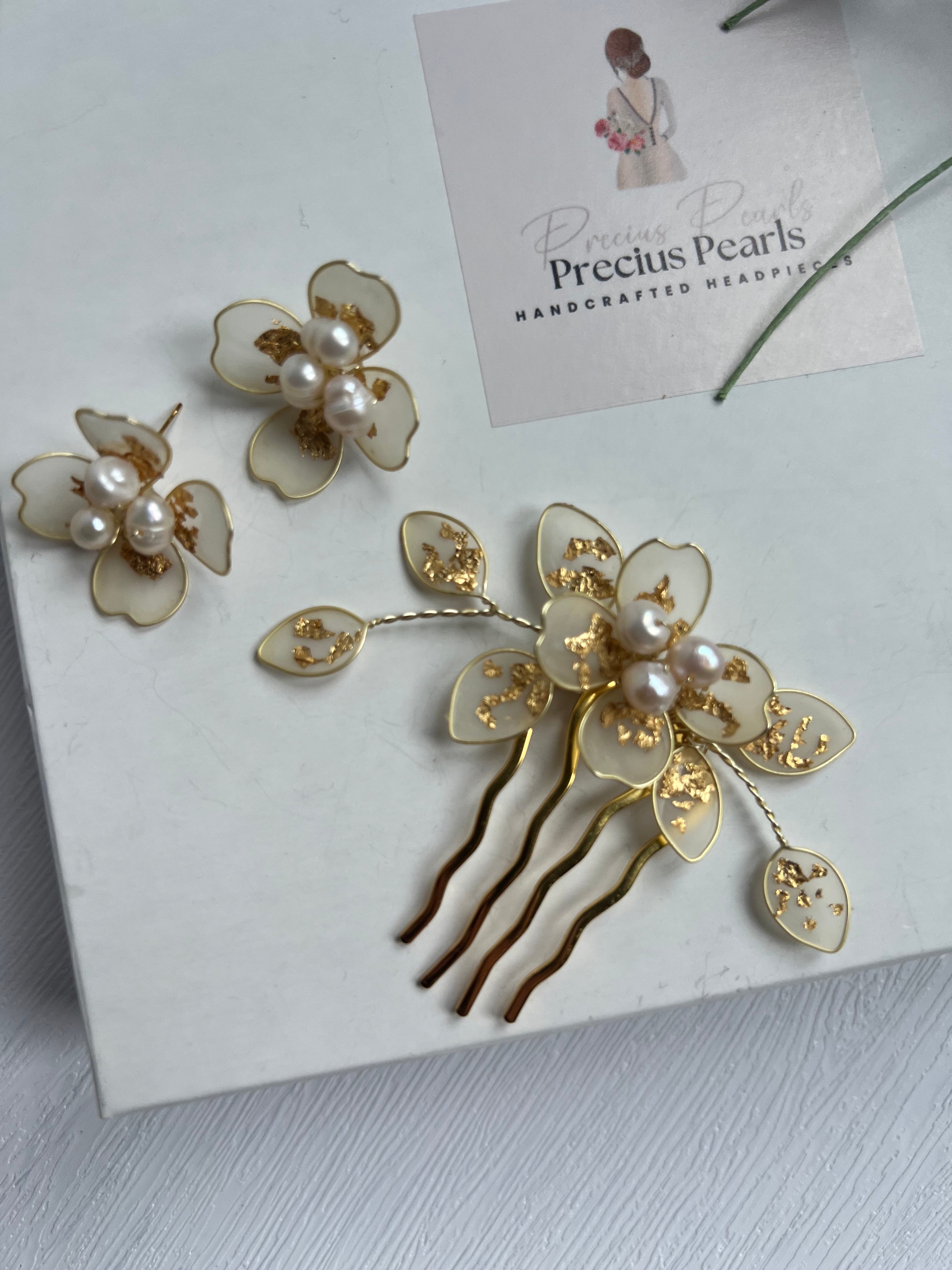 Frosted Gold Frosted Gold Precius pearls
