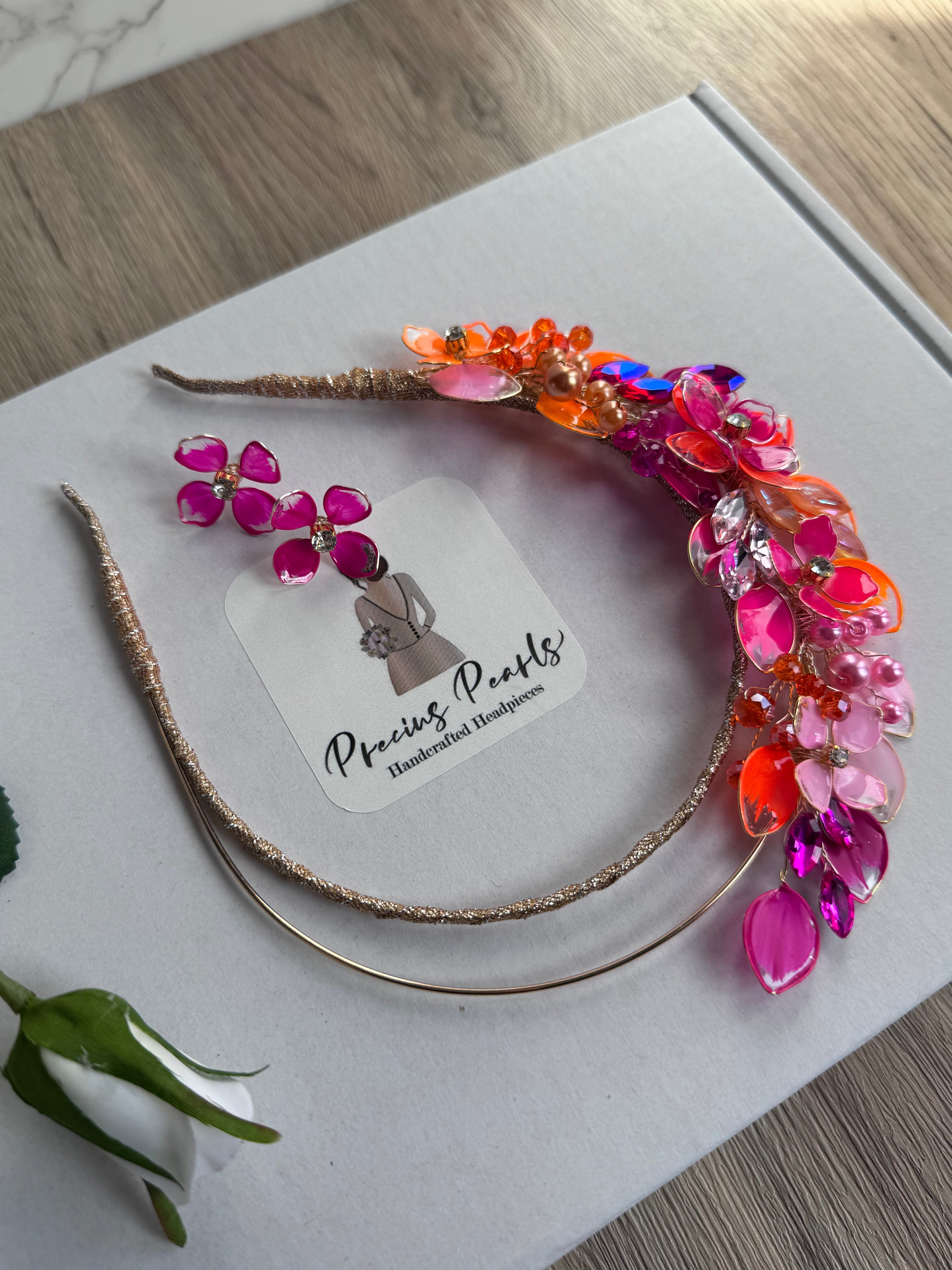 Pink and Orange Pink and Orange Precius pearls