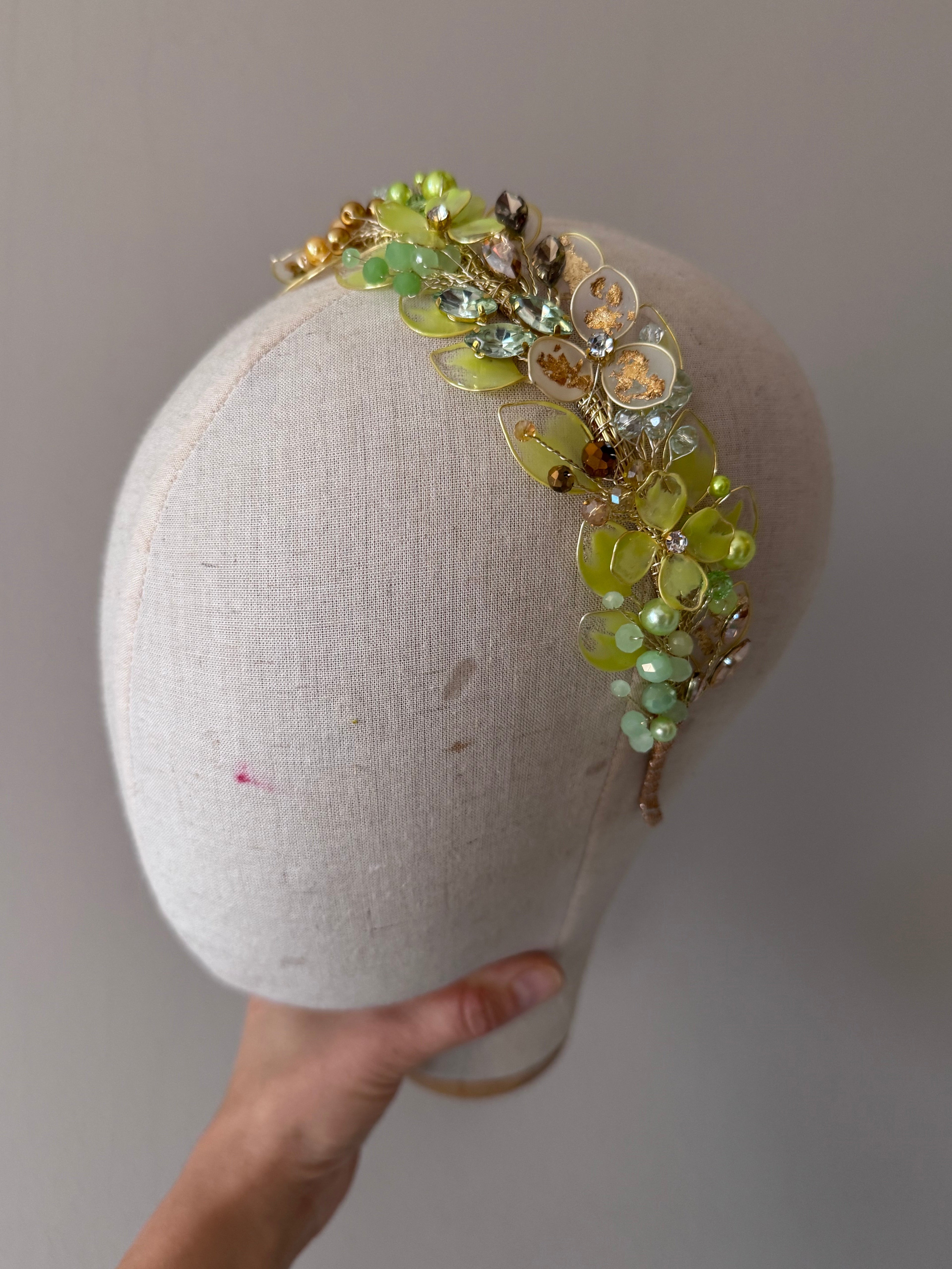 Lime and Gold Lime and Gold Precius pearls