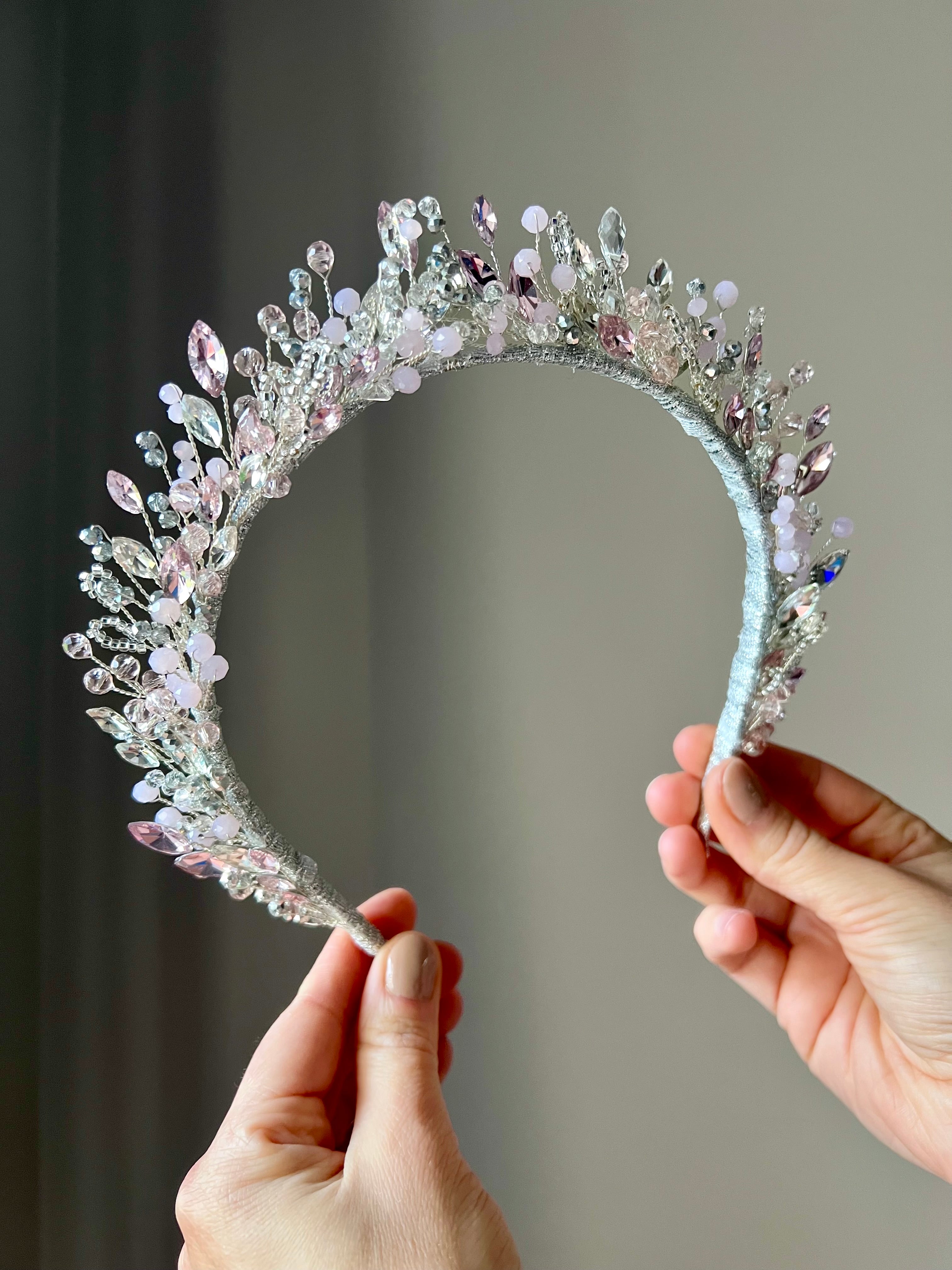 Alice Flower Tiara Full Crown™ Alice Flower Tiara Full Crown™ Precius pearls