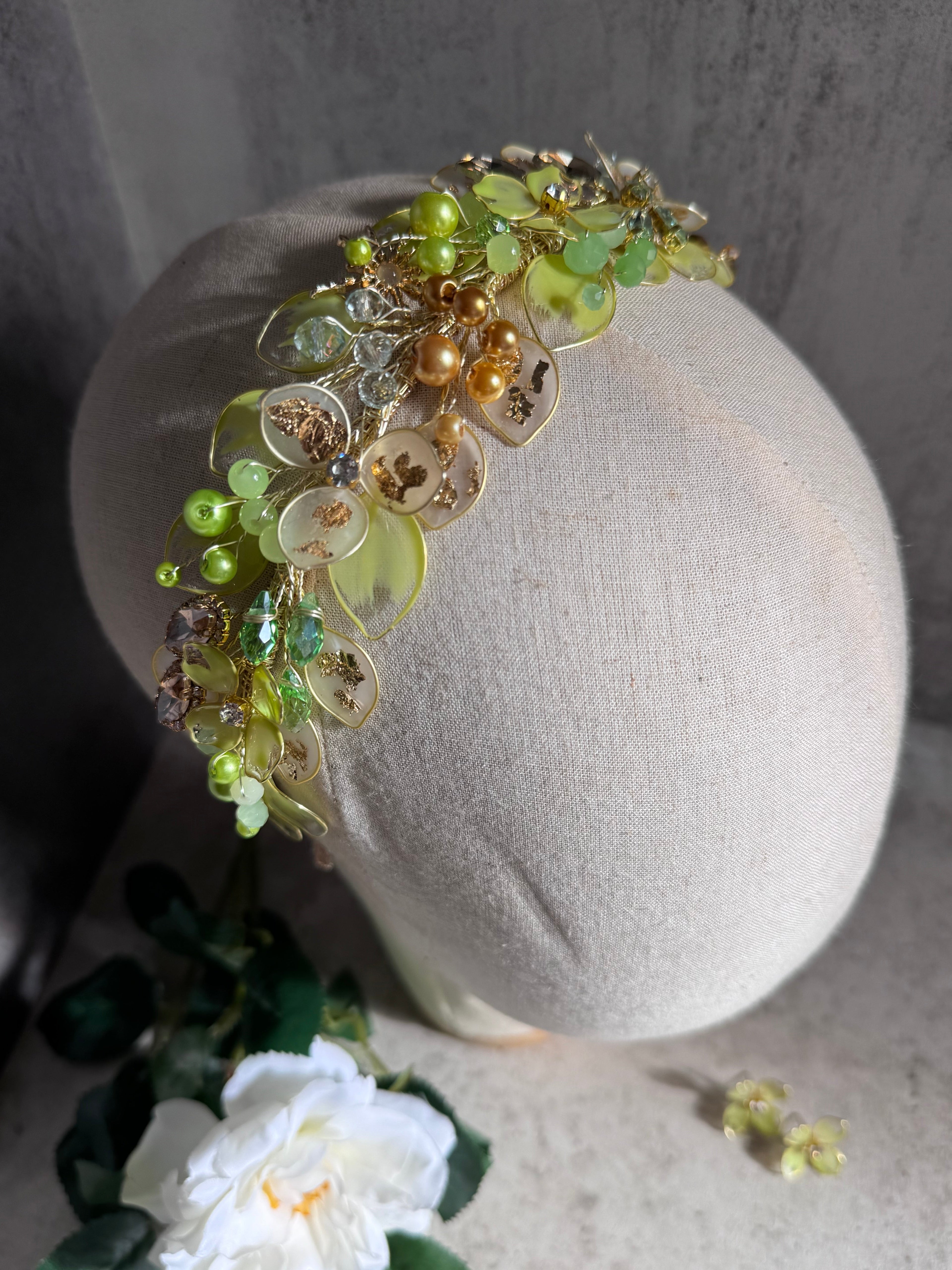 Lime and Gold Lime and Gold Precius pearls