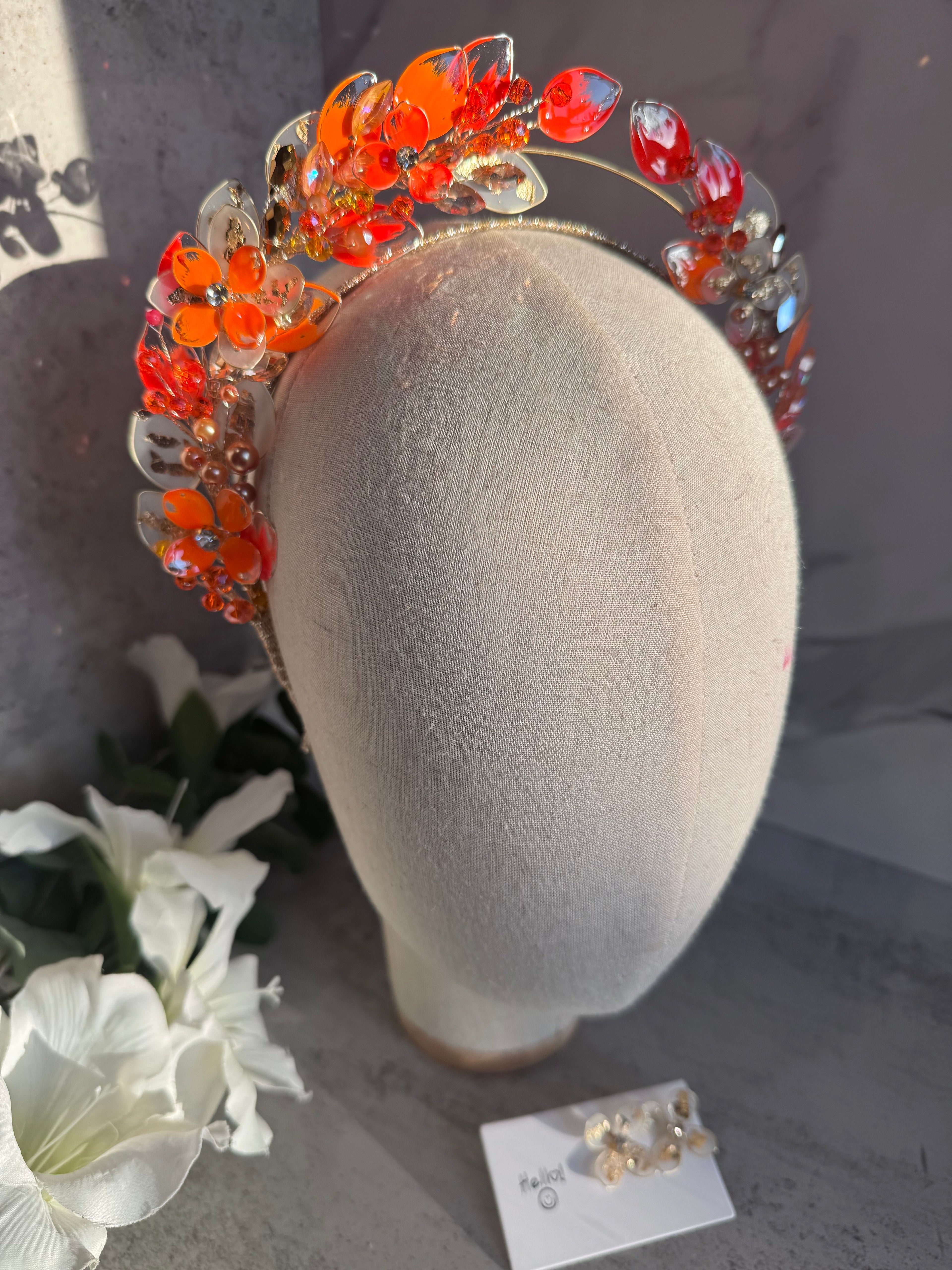 Orange and Gold Orange and Gold Precius pearls