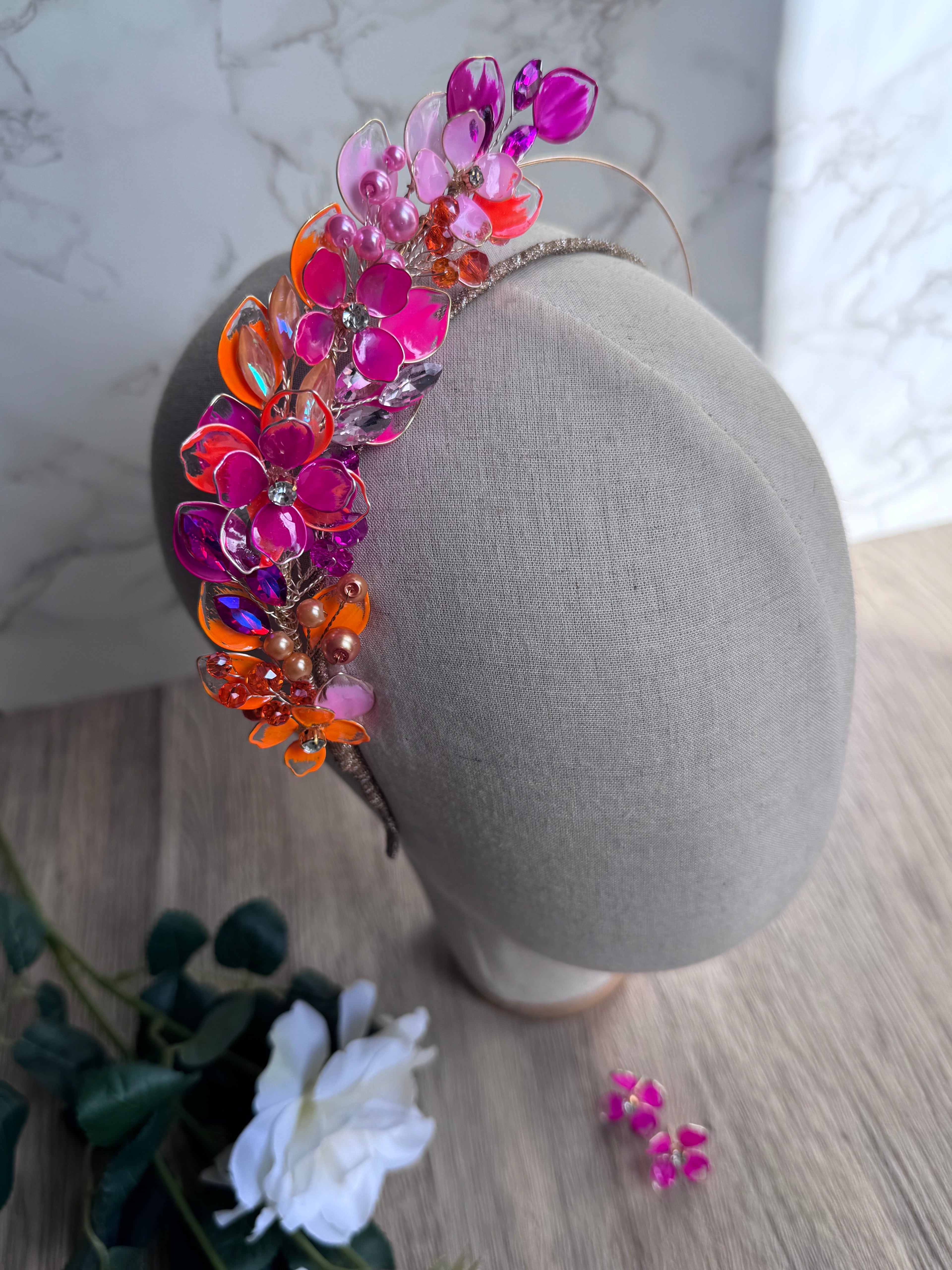Pink and Orange Pink and Orange Precius pearls