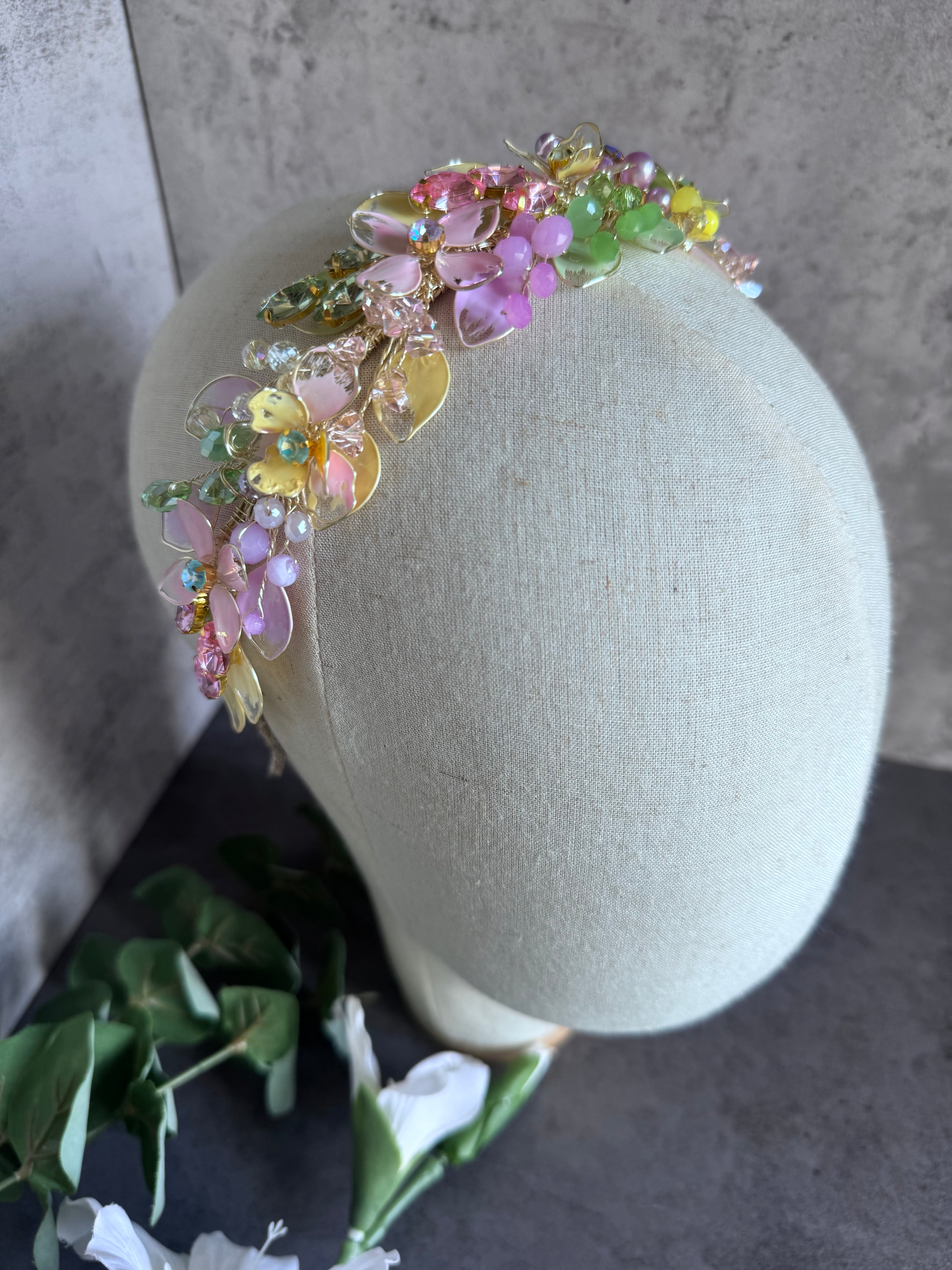 SPRING Wedding guest crown