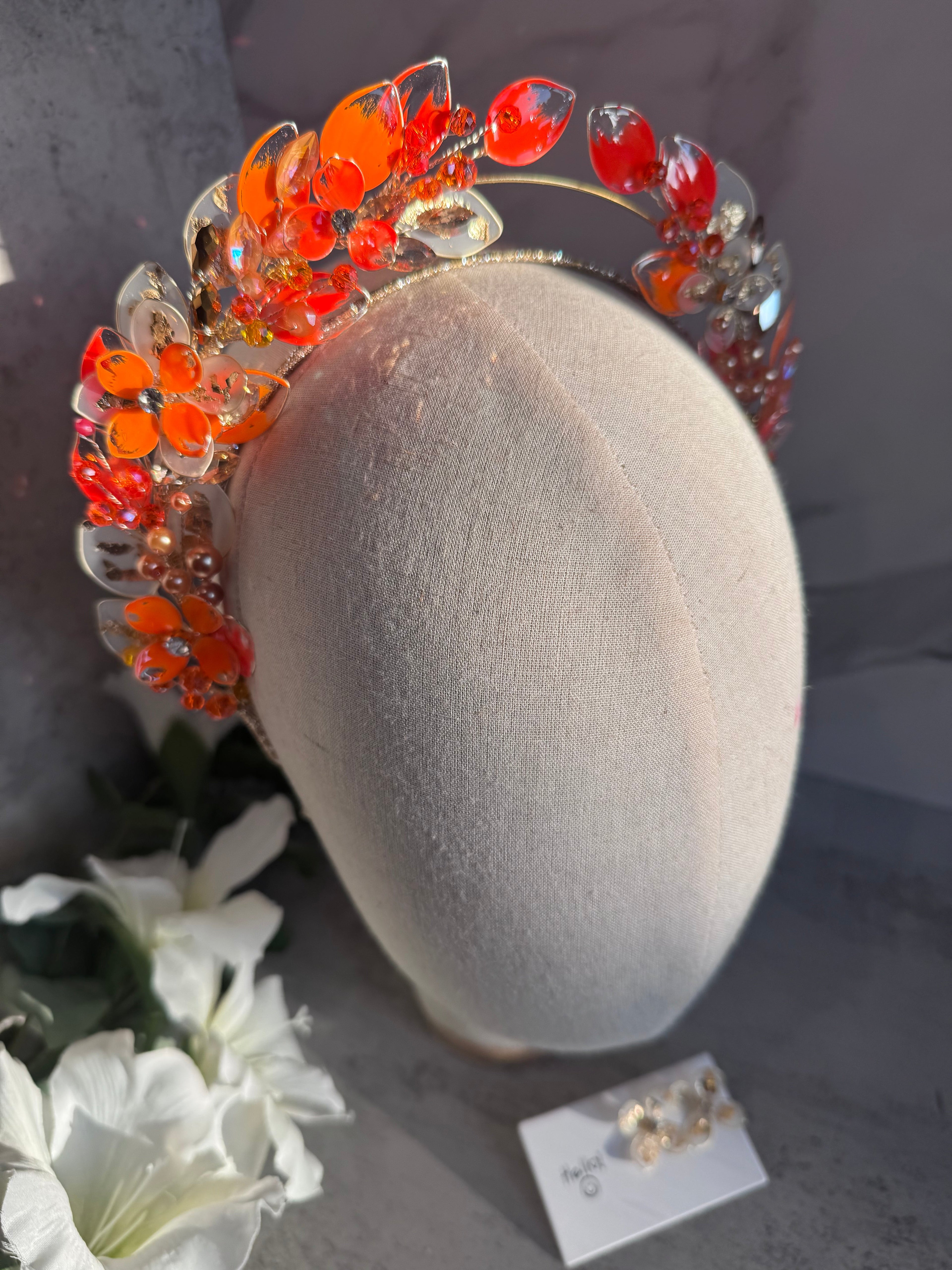 Orange and Gold Orange and Gold Precius pearls
