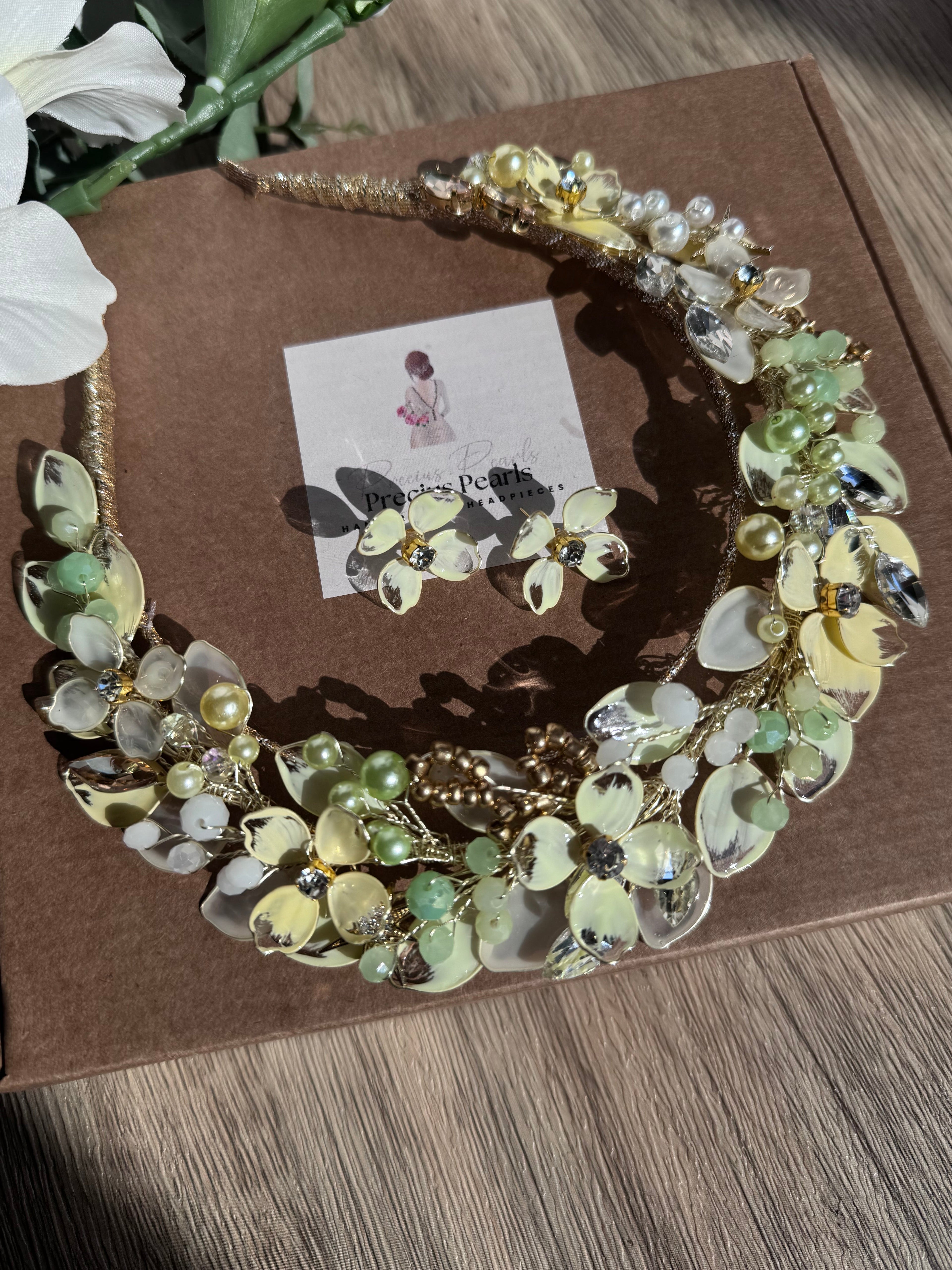 Lime and Yellow Lime and Yellow Precius pearls