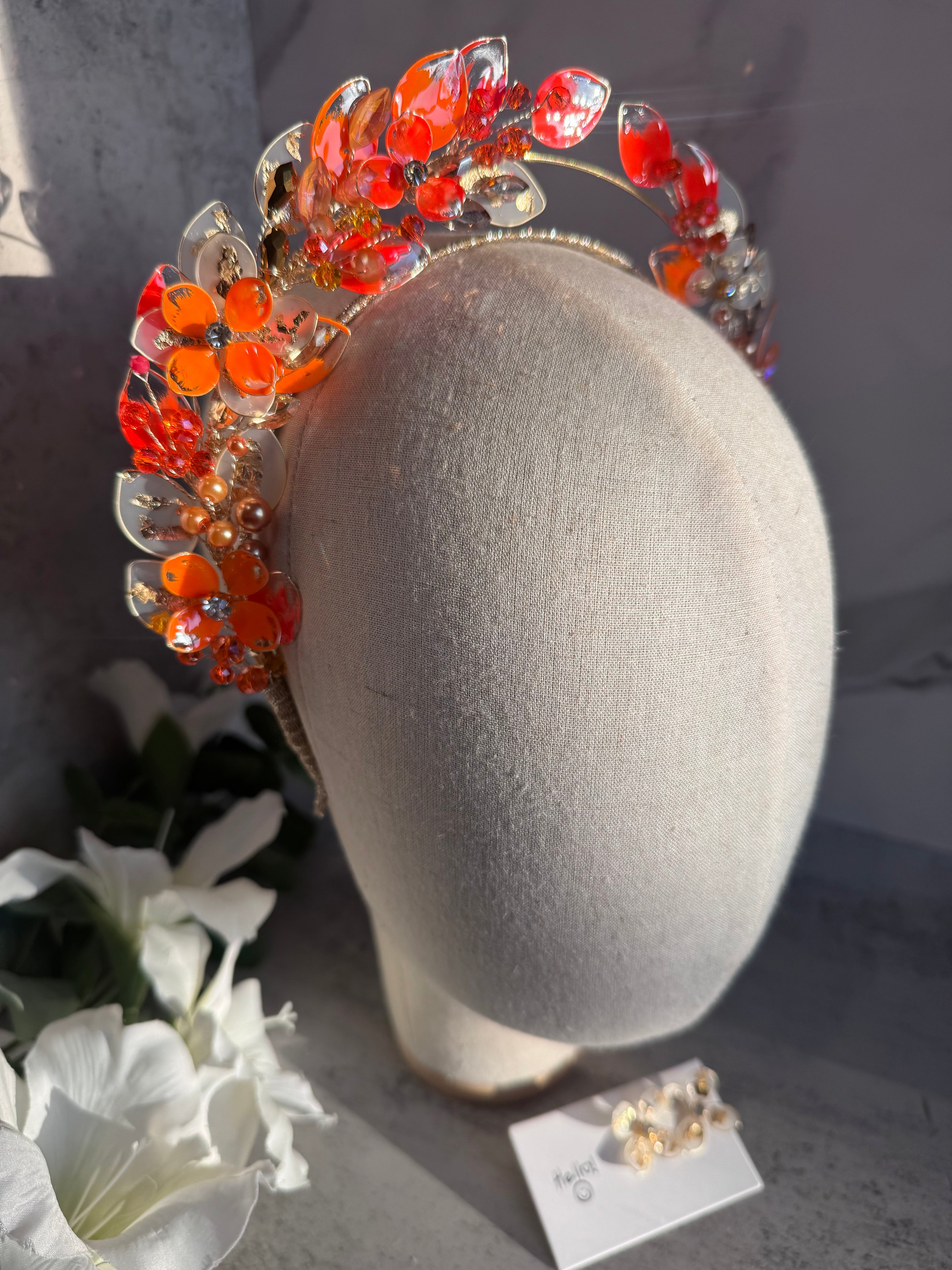 Orange and Gold Orange and Gold Precius pearls
