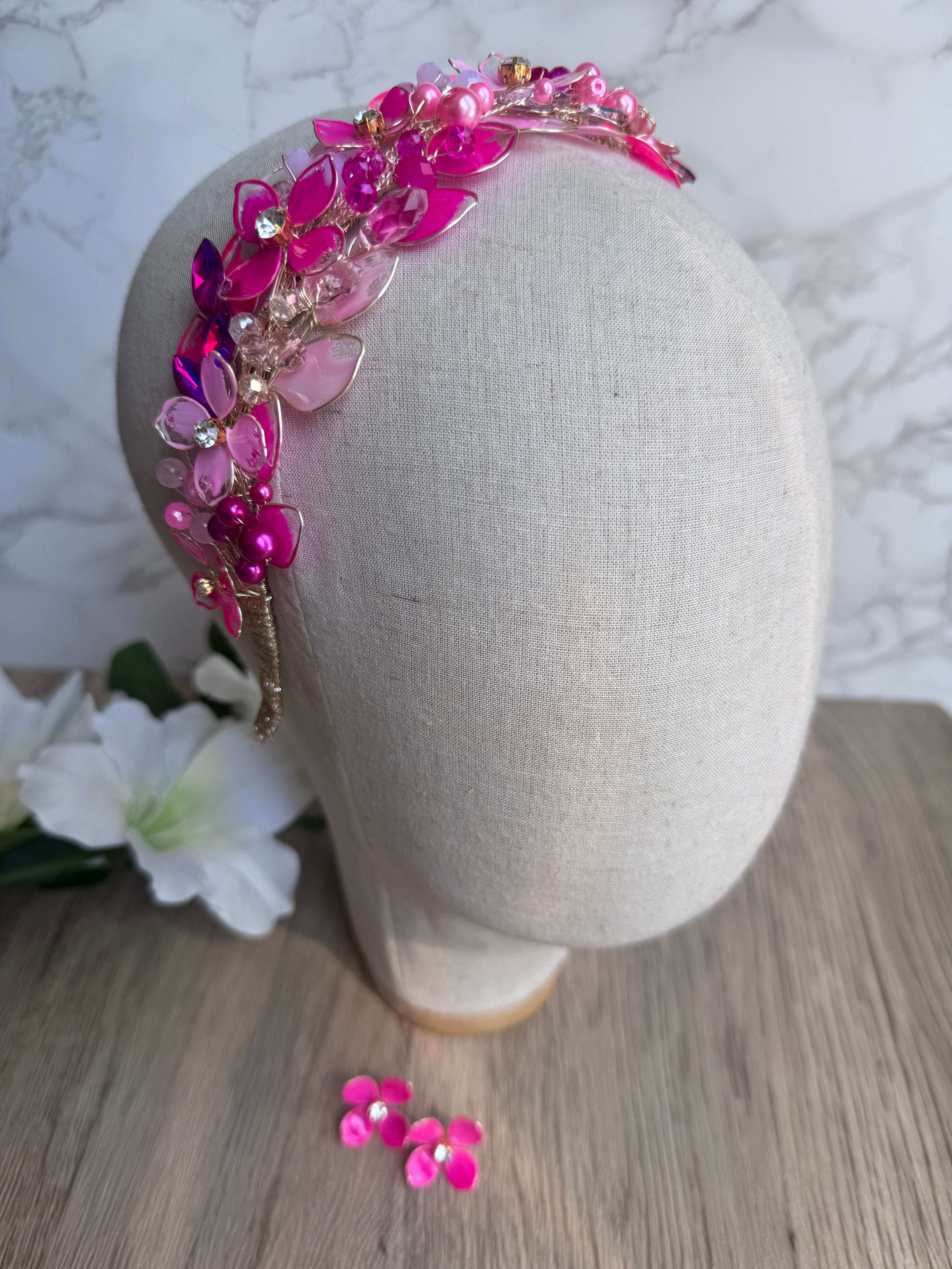 Pink an Fucshia Pink an Fucshia Precius pearls