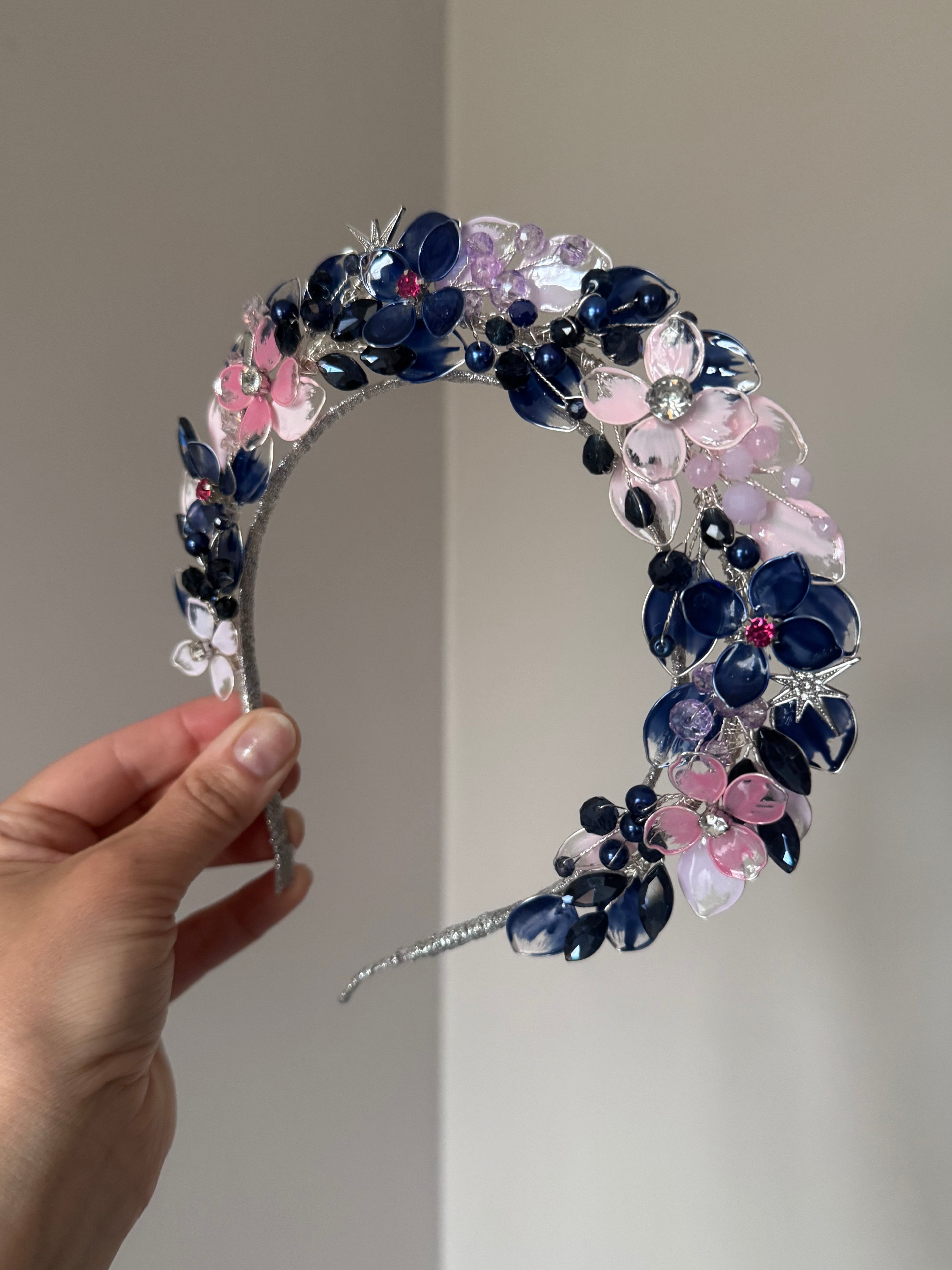 Navy, Rose and Lilac Navy, Rose and Lilac Precius pearls