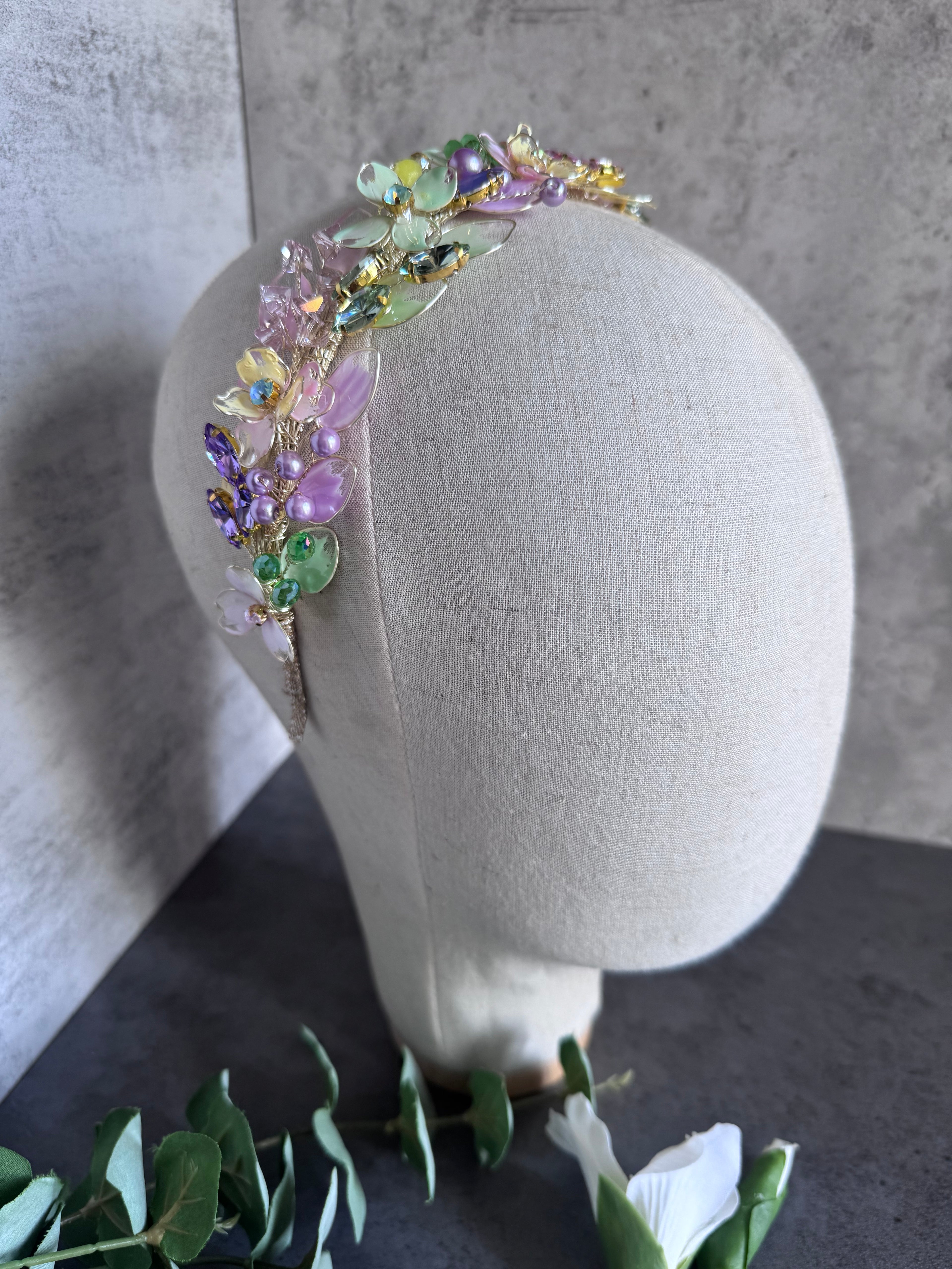 SPRING Wedding guest crown