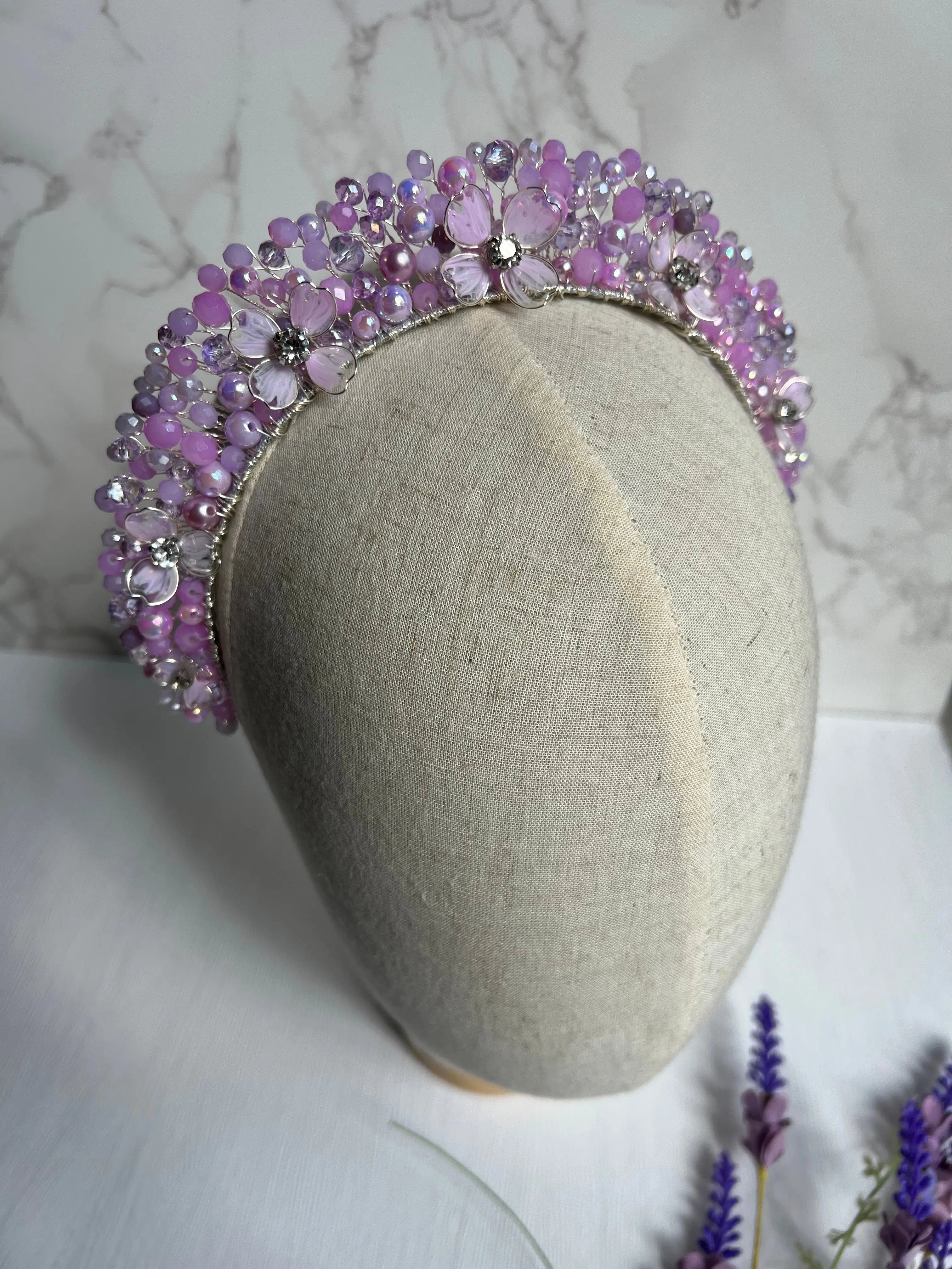 Flora Lilac Flower crown