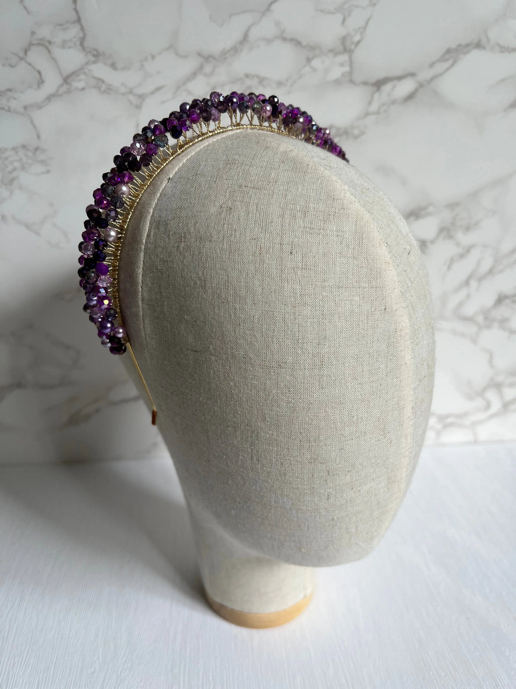 Purple headband