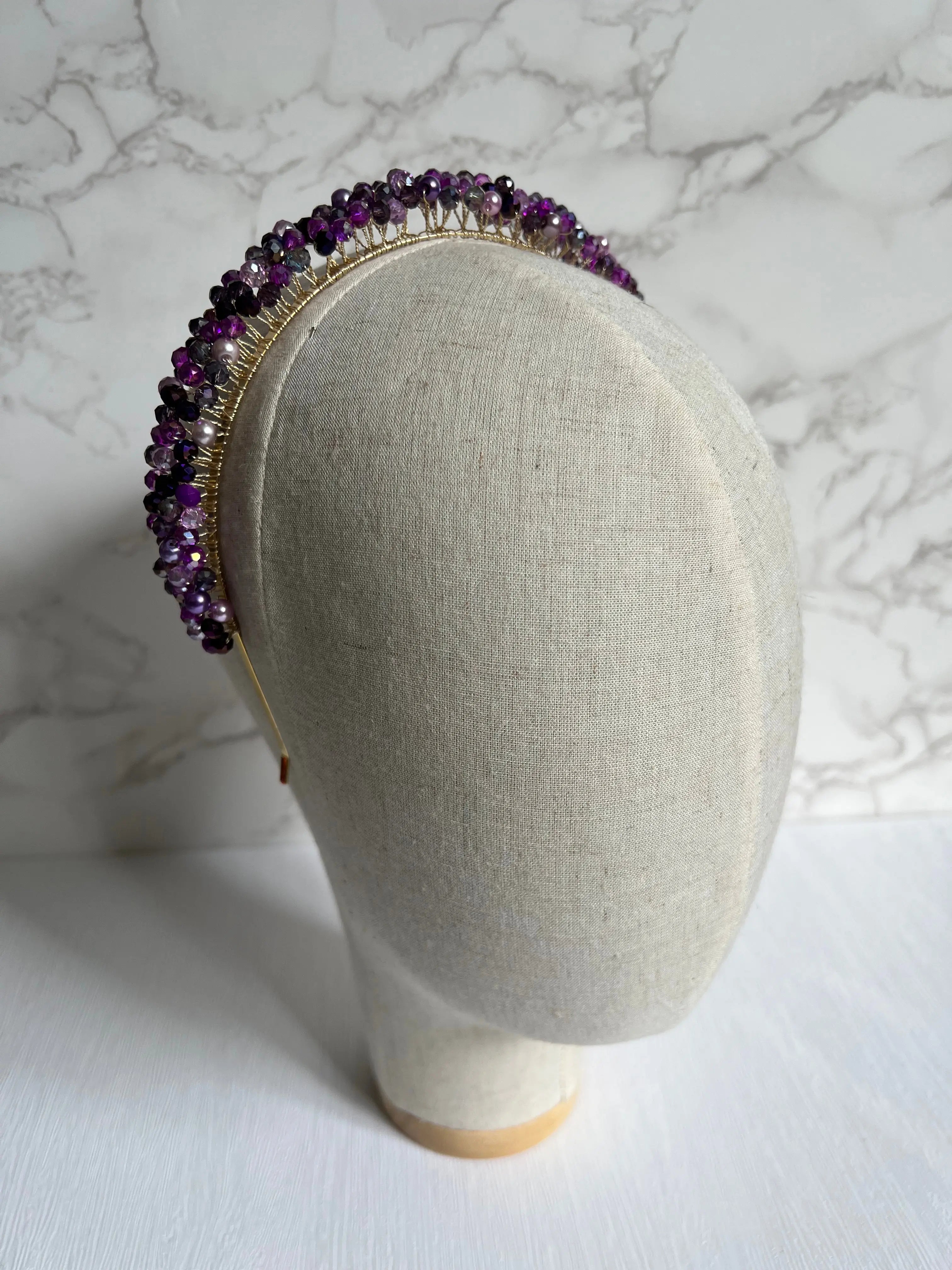 Purple headband