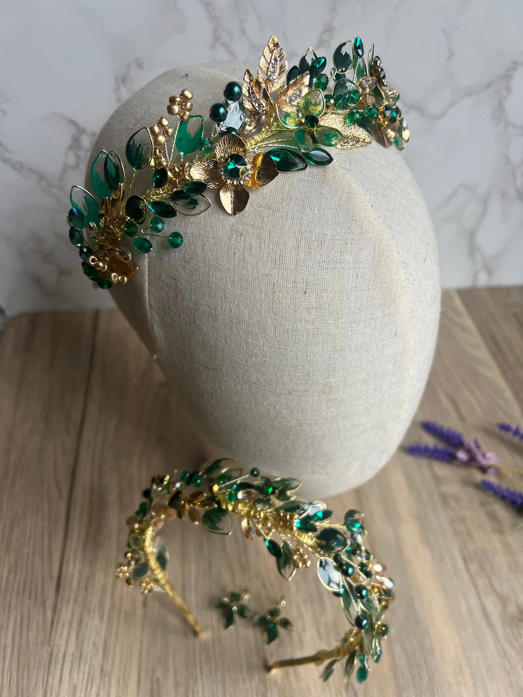 Stunning Green and Gold Stunning Green and Gold Precius pearls