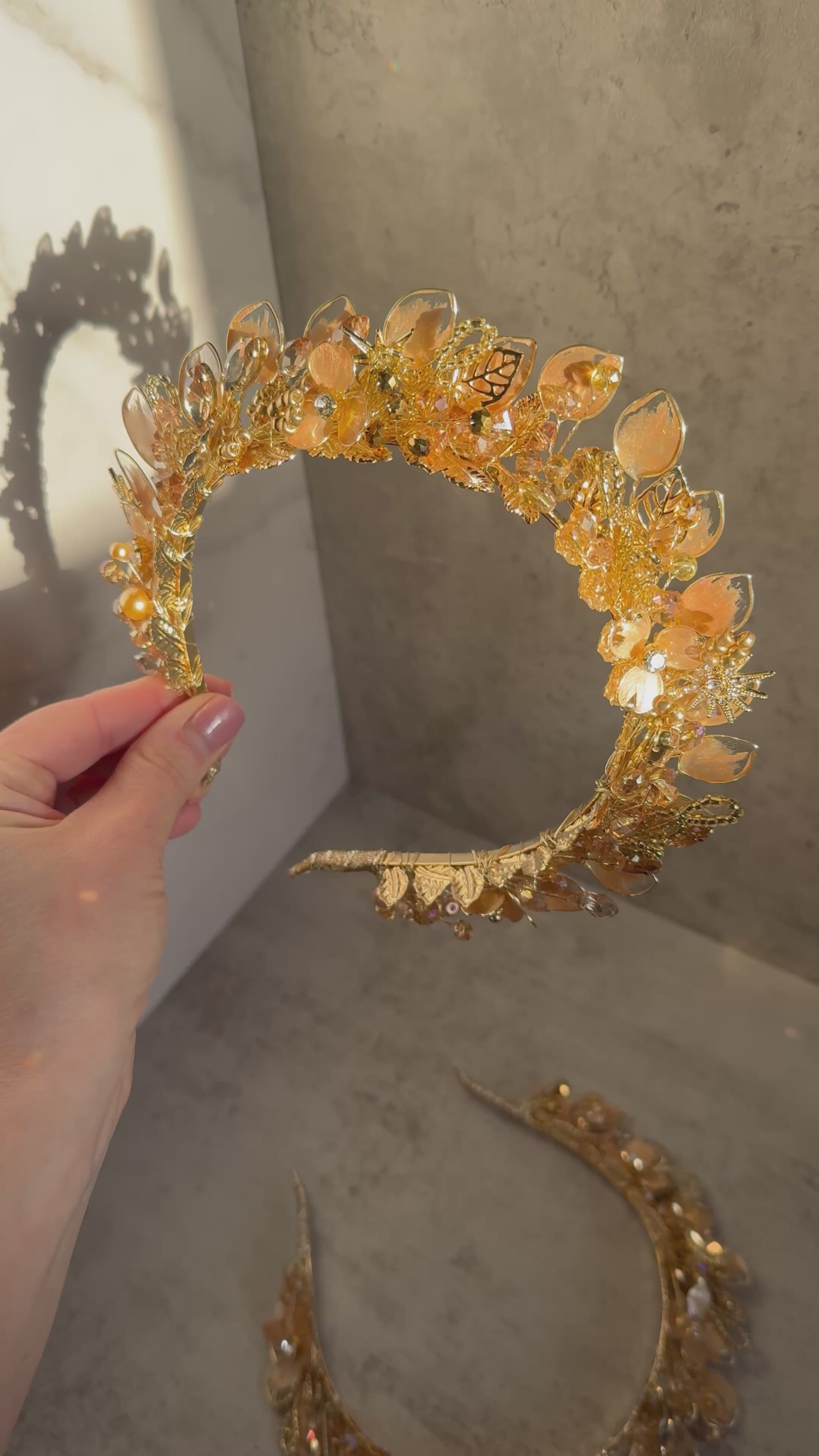 Golden Elegance Crown