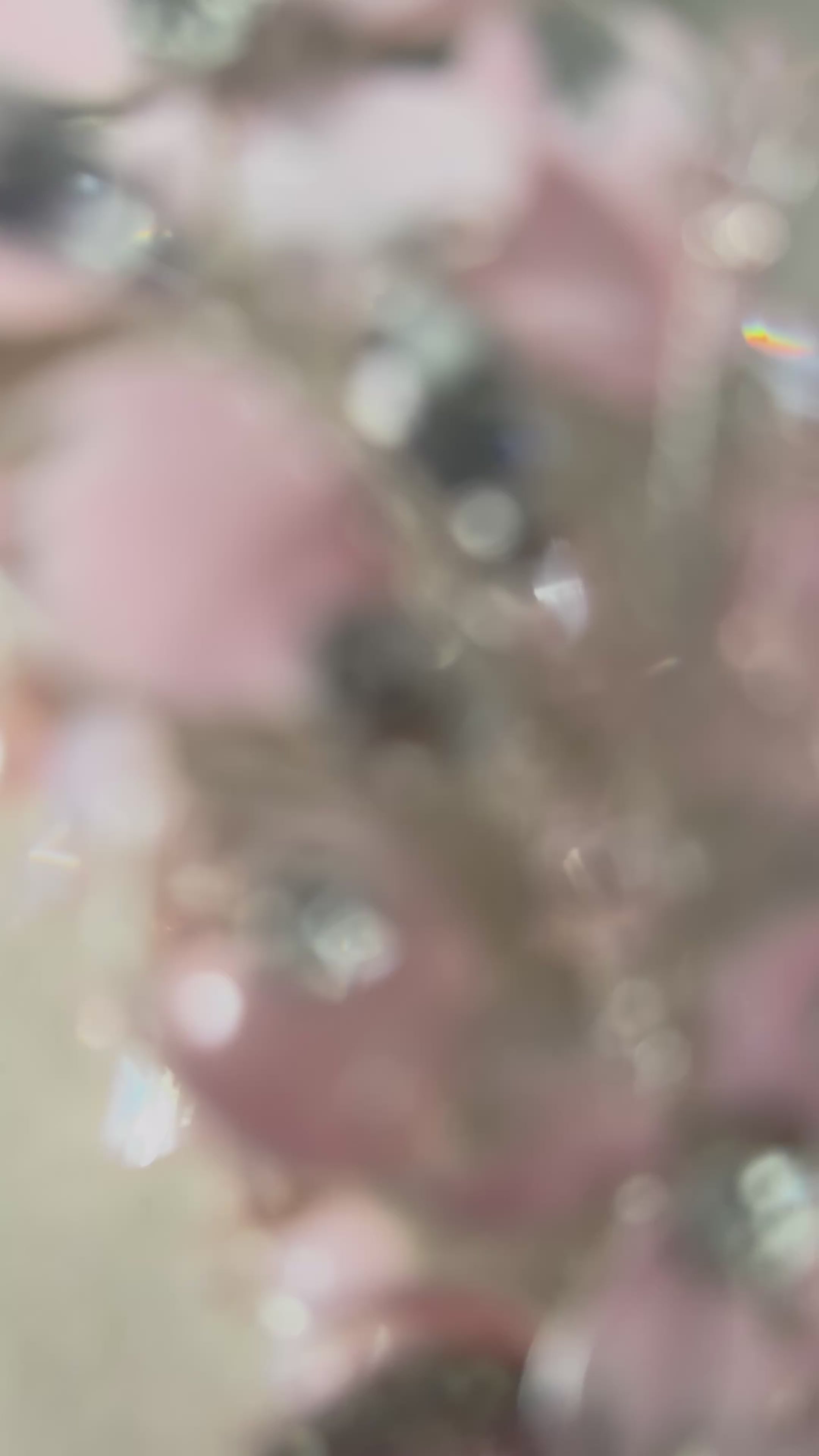 Light Pink and Silver halo