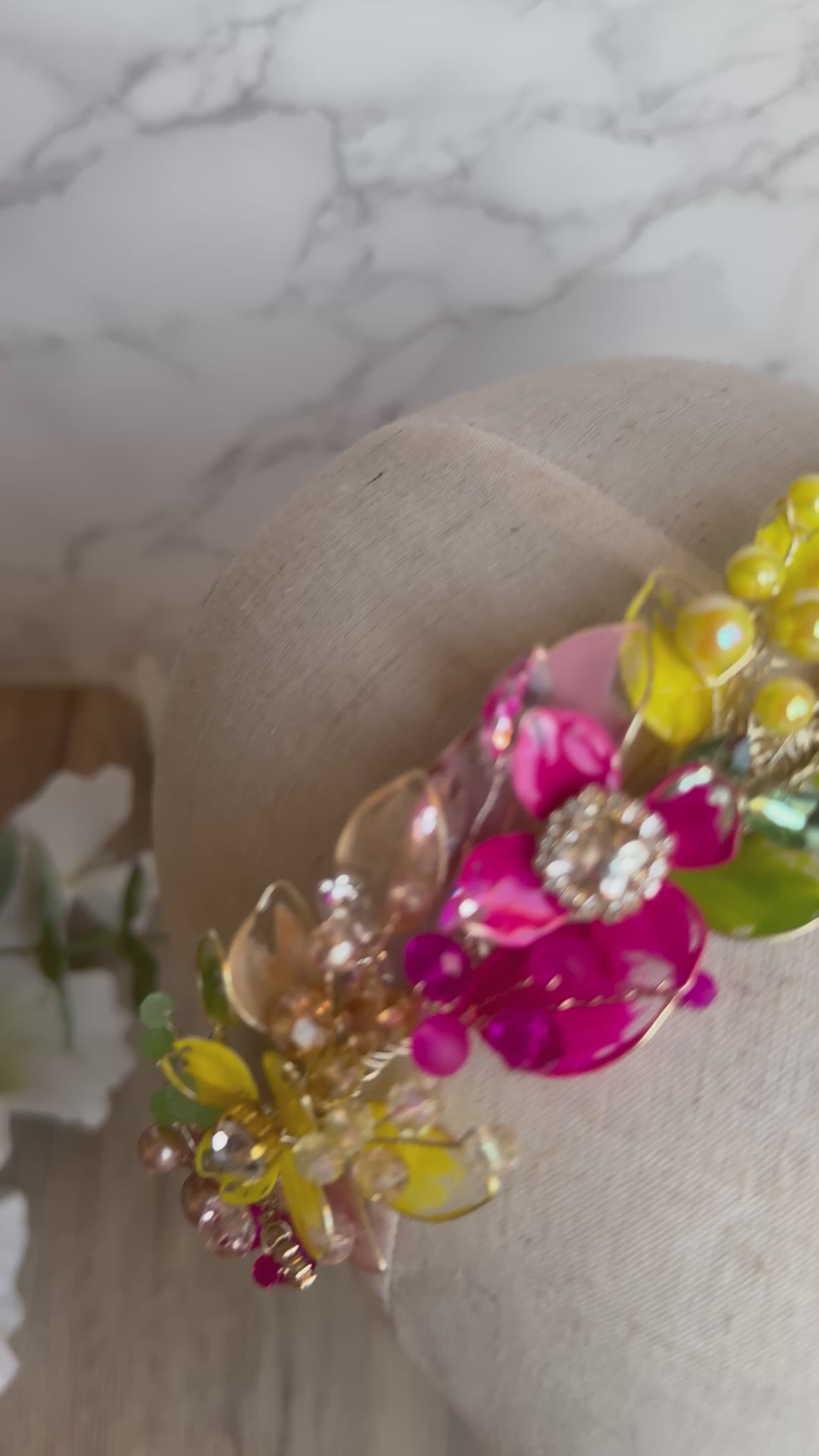 Yellow, Geeen and Fucshia