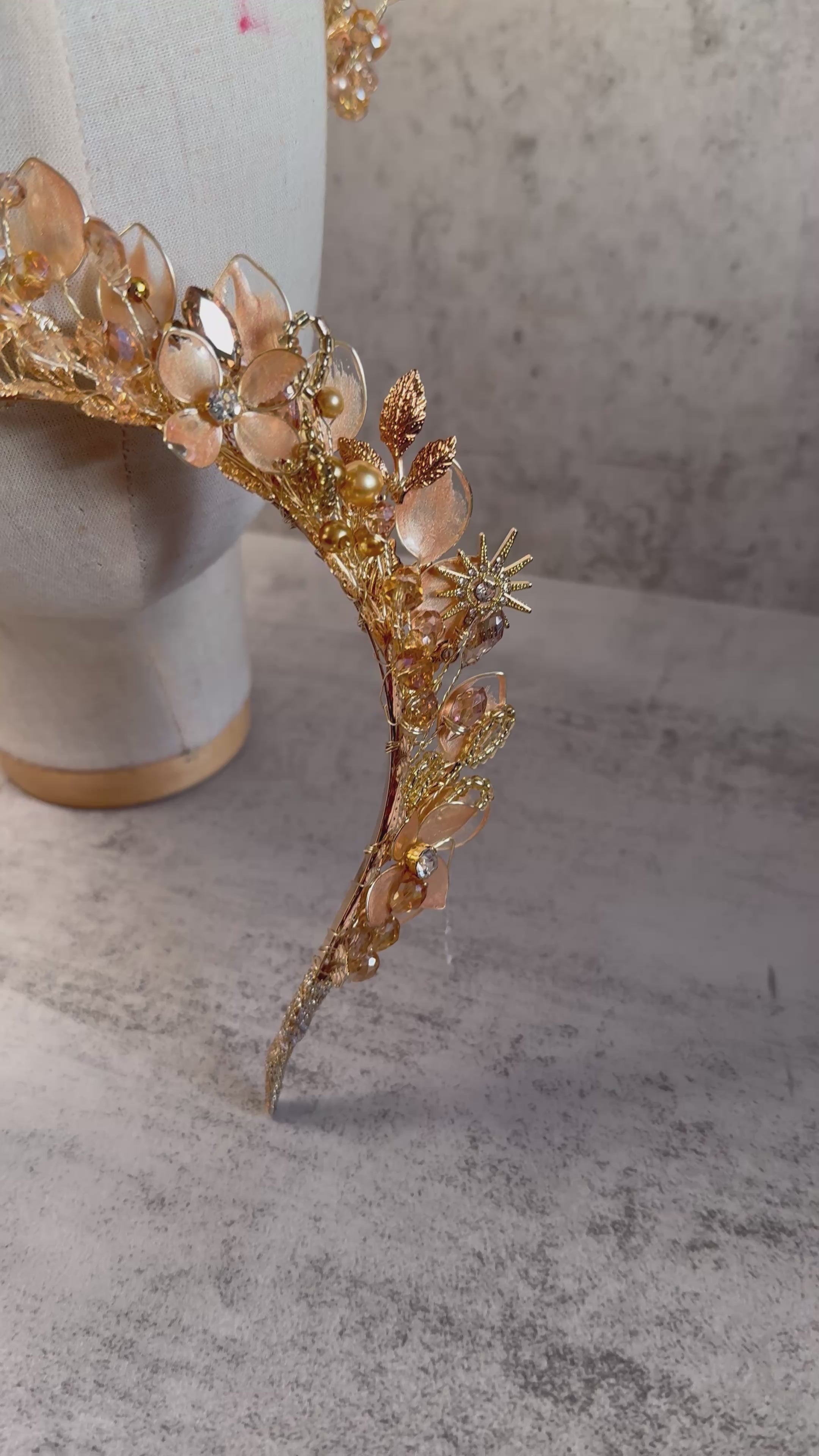 Golden Elegance Crown