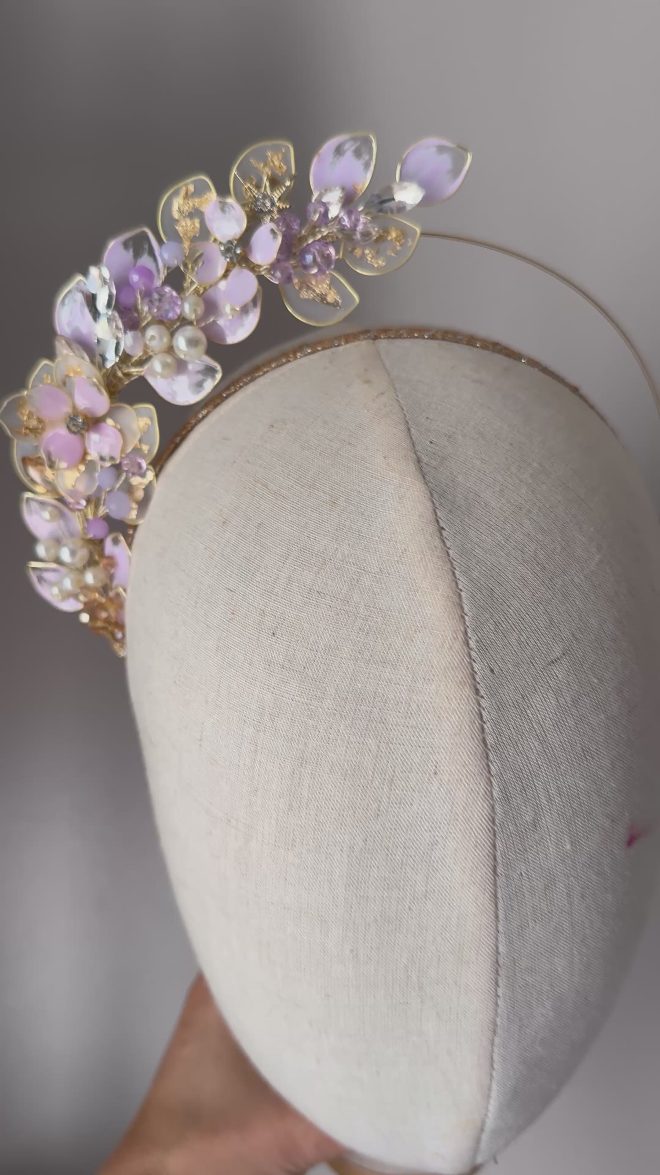 Lilac Half Halo