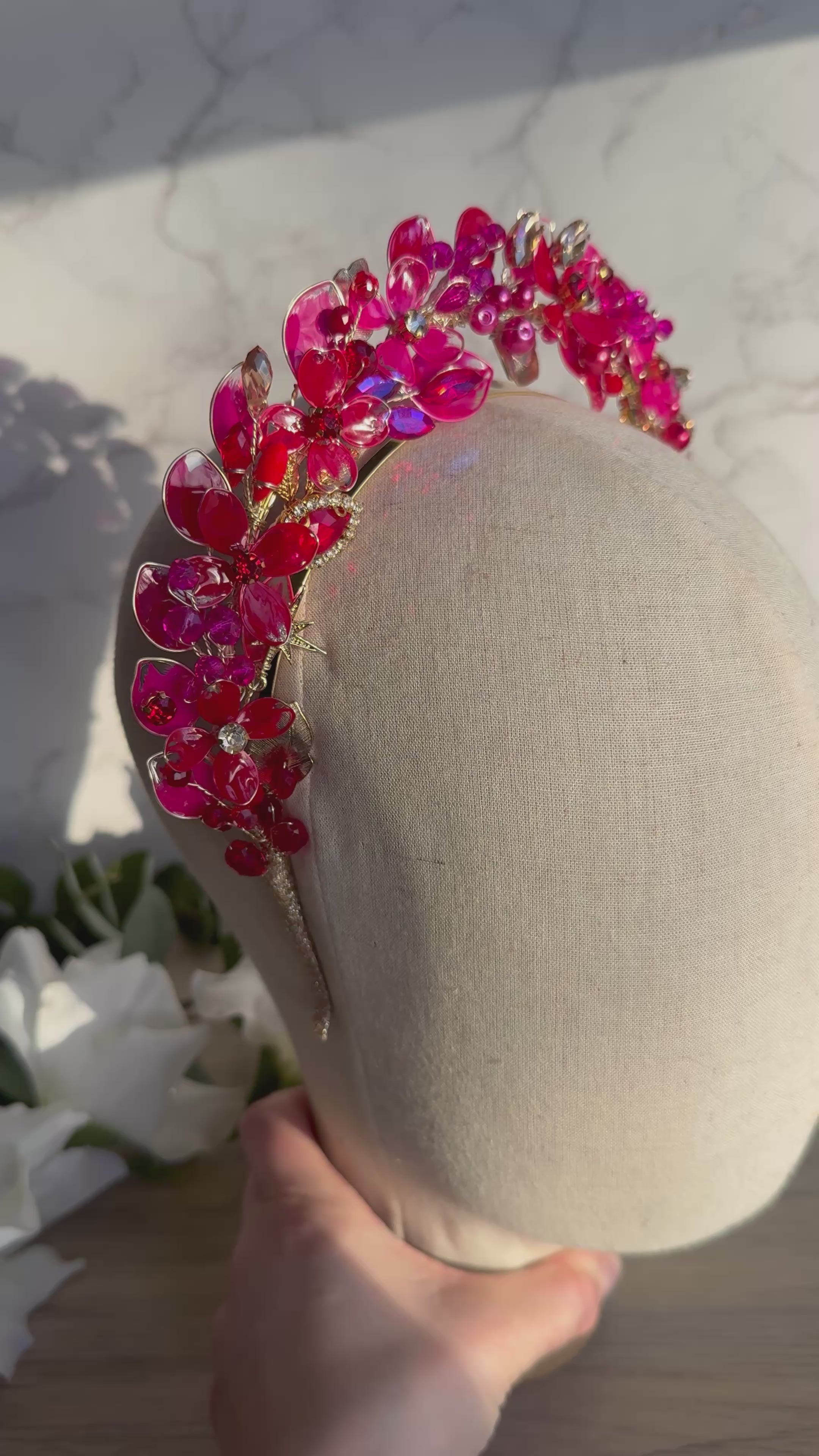 Red and Fucshia