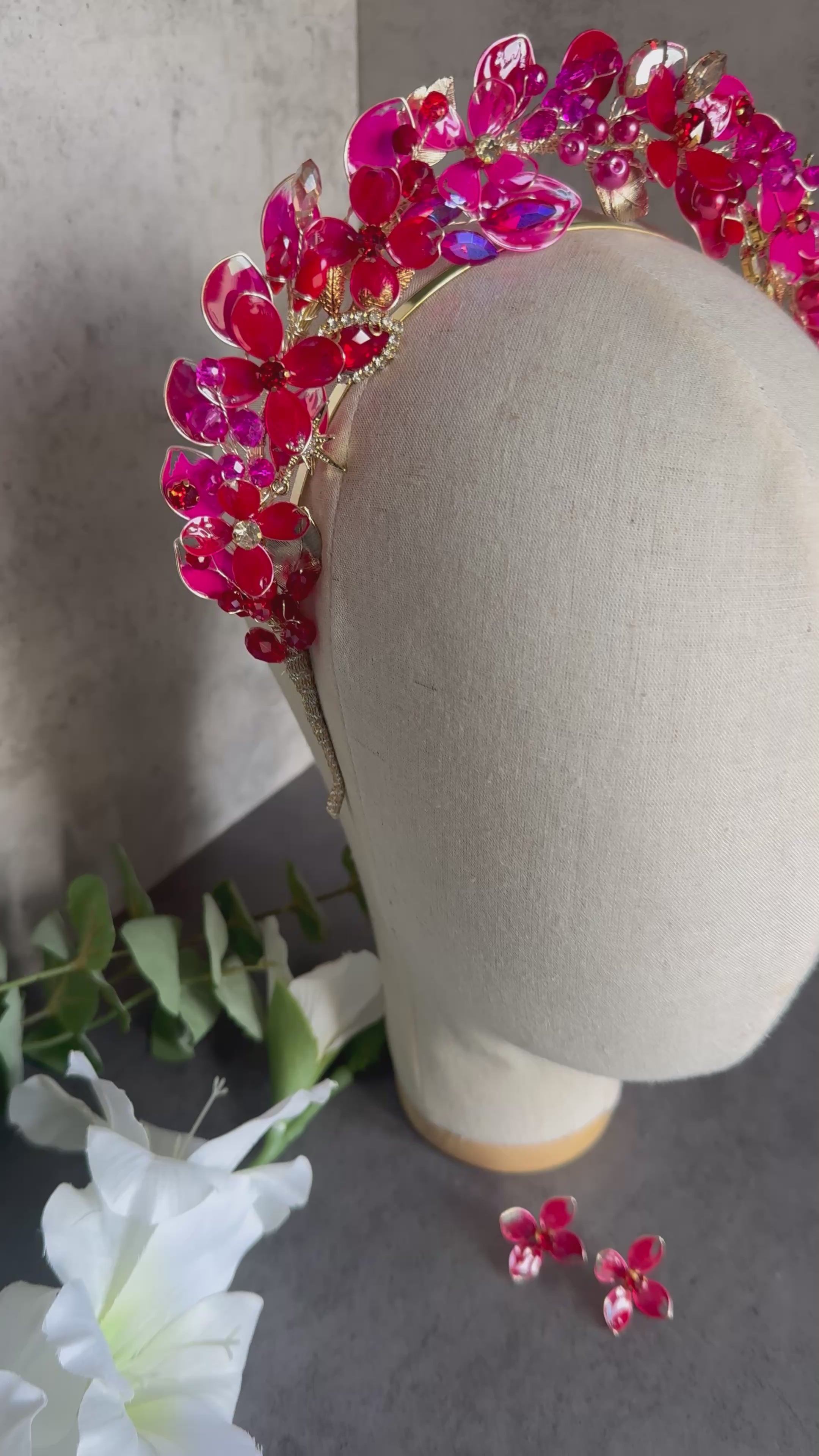 Red and Fucshia